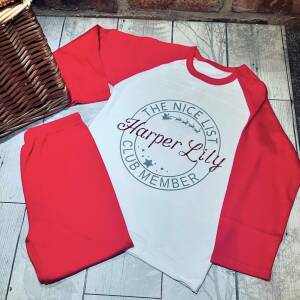 Nice List Christmas Pyjamas